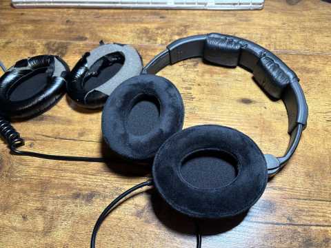headphones with new pads