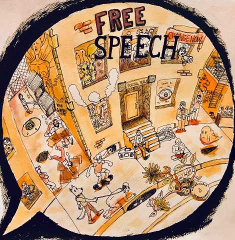 Trevin and the Lumanites - Free Speech