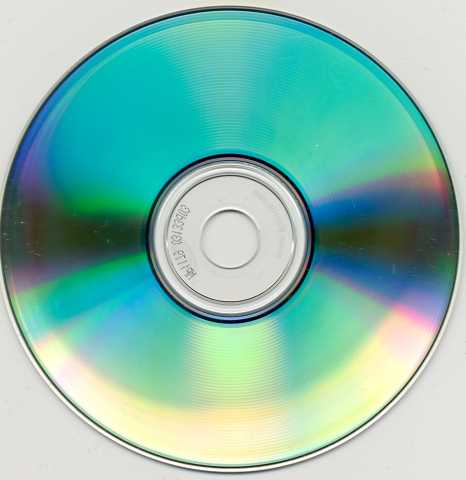 burned disc