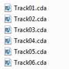 .cda files