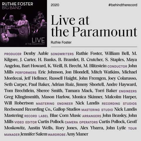 Behind the Record - Live at the Paramount