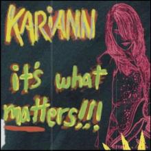 Kariann - it's what matters!!!