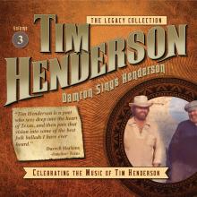 Tim Henderson - Legacy Collection Vol. 3 Allen Damron