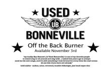 Used Bonneville - Off The Back Burner